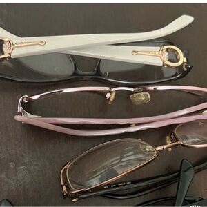 👓 3 Designers Bundle prescription glasses (Gucci, Versace & Valentino)